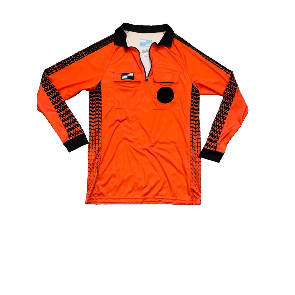 Official Sports NISOA Soccer Jersey Men's Medium Short Sleeve Yellow Futbol Polo